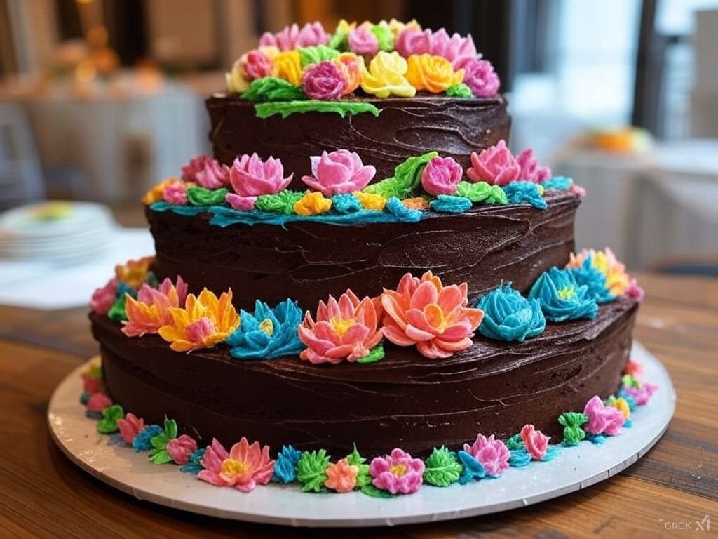 كيك طبقات الشوكولاتة – تجربة فاخرة لعشاق الشوكولاتة! 🍫🎂✨