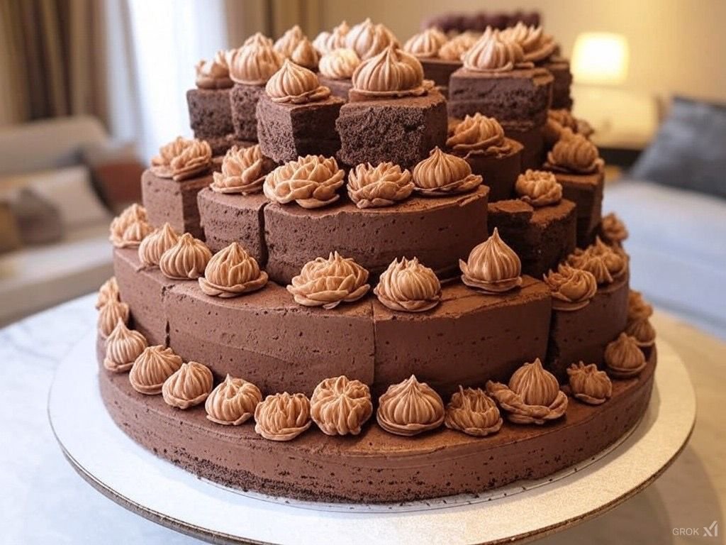 كيك طبقات الشوكولاتة – تجربة فاخرة لعشاق الشوكولاتة! 🍫🎂✨