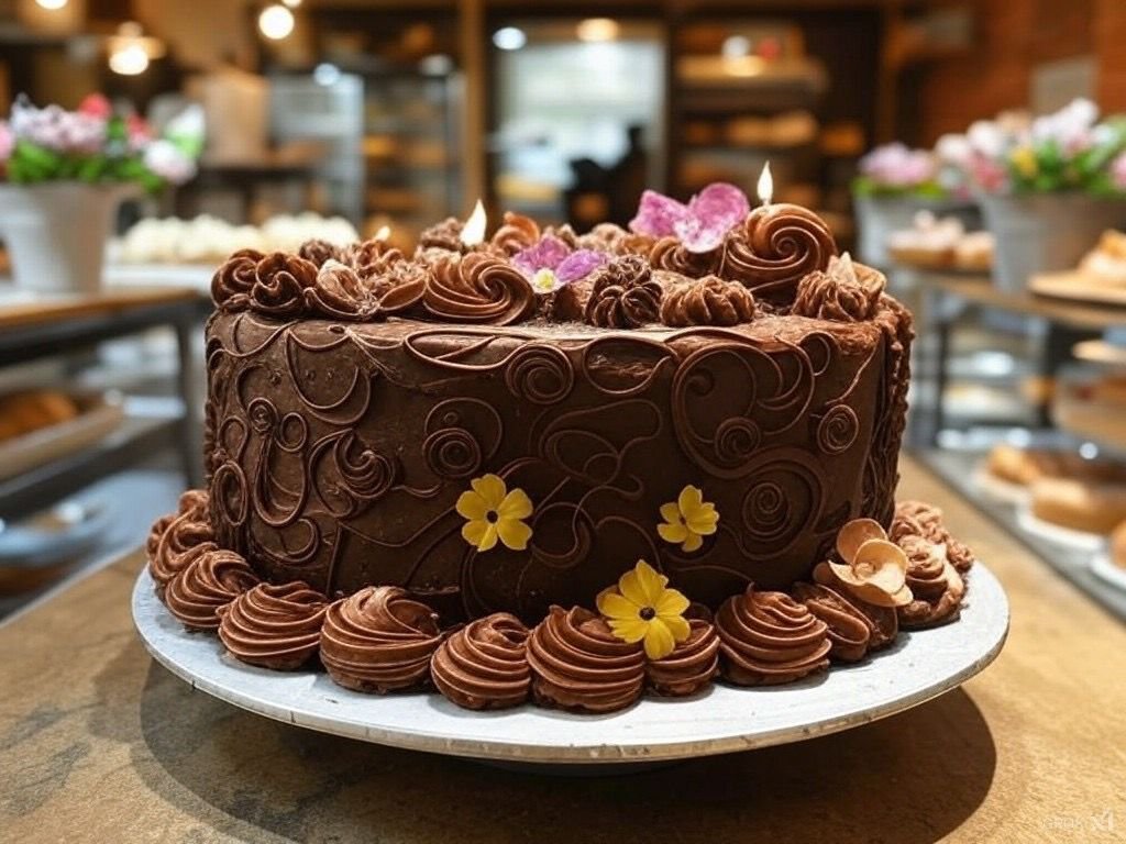 كيك طبقات الشوكولاتة – تجربة فاخرة لعشاق الشوكولاتة! 🍫🎂✨